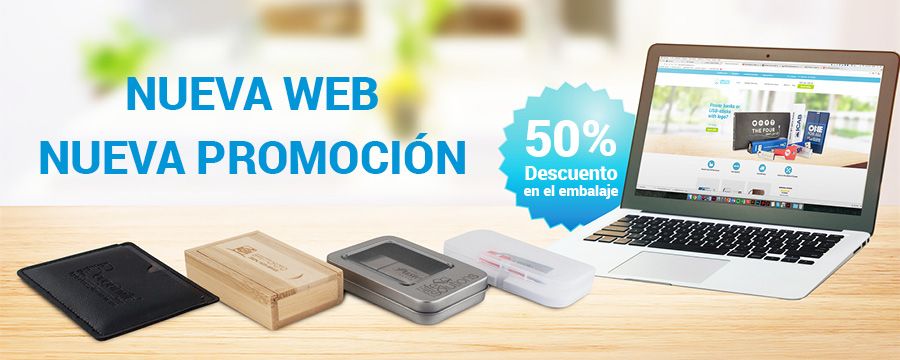 Ofertamos un ¡50% de descuento en toda nuestra gama de estuches y packaging!