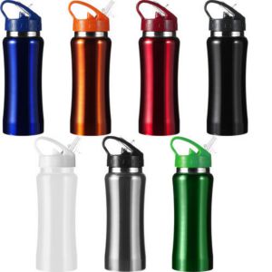 botella de agua de 600 ml de acero inoxidable - Powerbank