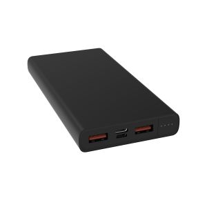Powerit Now | Batería externa QC3.0 20W 10000 mAh, Negro - Powerbank