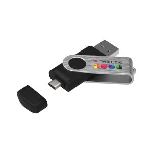 Flash | Memoria USB-C 3,0 | Twister